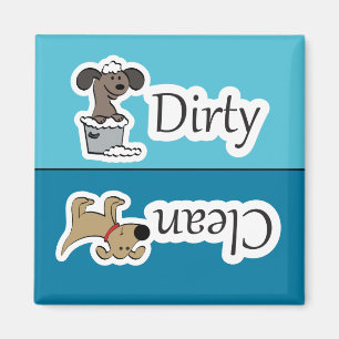 Clean / Dirty Dogs Dishwasher Magnet
