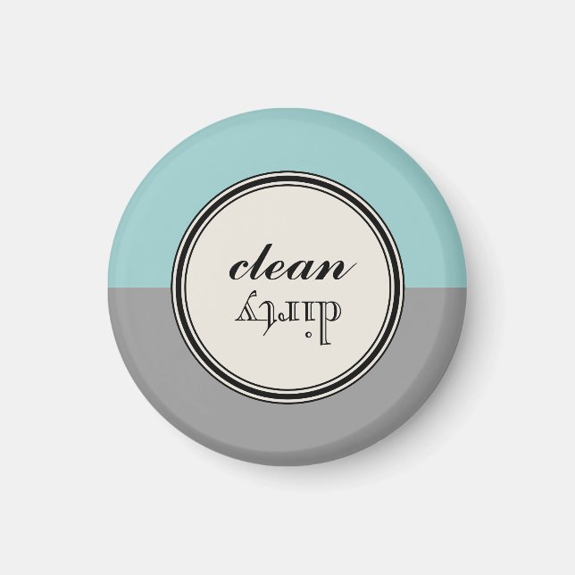 Clean Dirty Indicator Dishwasher Magnet (Front)