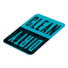 Clean | Dirty Letterpress Style Dishwasher Magnet