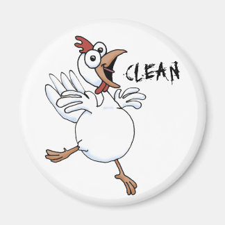 CLEAN  dishwasher (happy chicken) Magnet