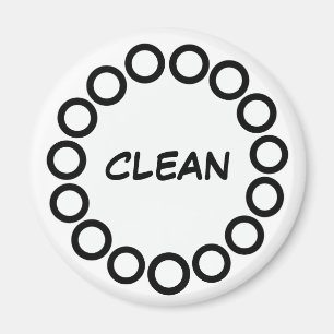 "CLEAN" Dishwasher Magnet ("DIRTY"sold separately)