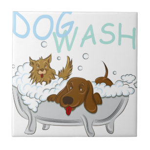 Clean Dogs Wash Tile