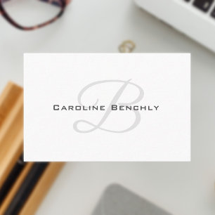 Clean & Elegant Legal Services Design Business Card