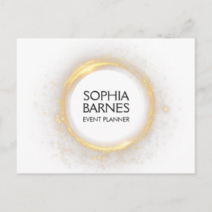 Clean Event Planner Marketing Postcard 