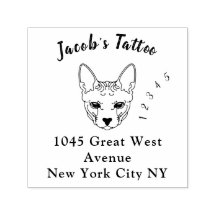 Clean font tree rubber stamp Really clean and simp