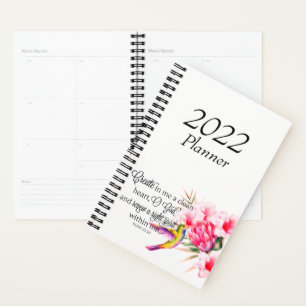 Clean heart custom planner