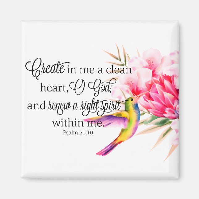 Clean heart  magnet (Front)