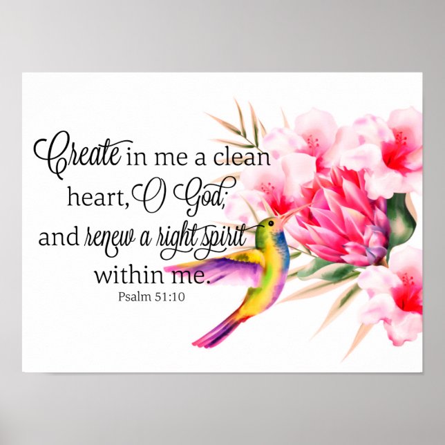 Clean heart  poster (Front)