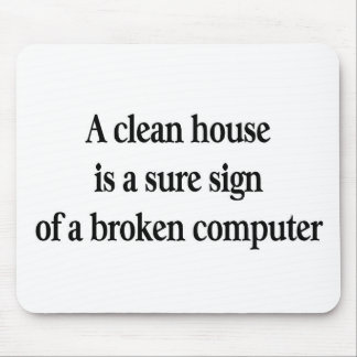 Clean House Mouse Mat