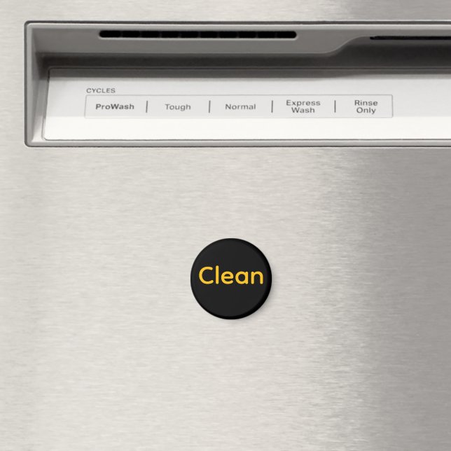 CLEAN Logo Dishwasher  Magnet (In Situ (Dishwasher))