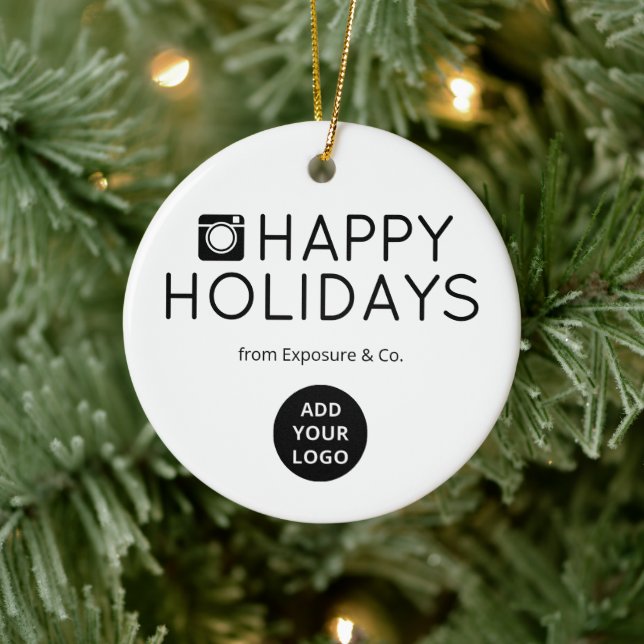 Clean Logo Ornament for Photo Studios (Tree)