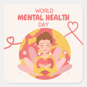 Clean Mental Health Sticker be kind to your mind