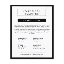 Clean Minimalist Social Media Luxury Black&White