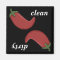 Clean or Dirty Chilli Peppers Dishwasher Magnet