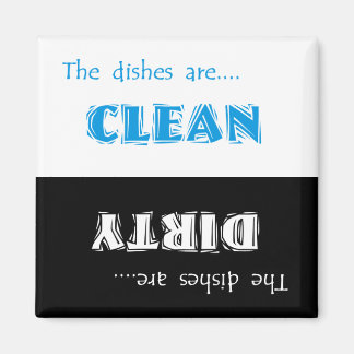 Clean or Dirty Dishwasher Magnet