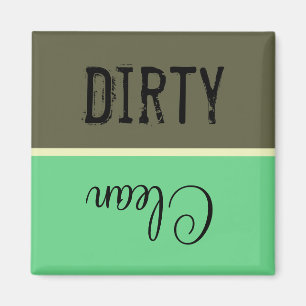 Clean or Dirty Dishwasher Magnet