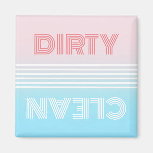 Clean or Dirty Dishwasher Magnet