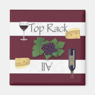 Clean or Dirty Wine Top Rack Dishwasher Magnet