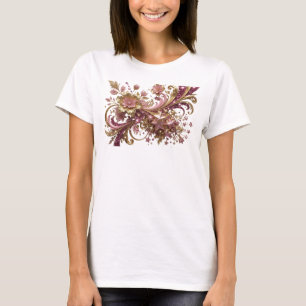 Clean Orange ABSTRACT ART Graphic Tee