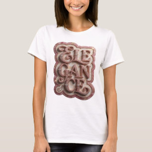 Clean Pink ELEGANCE Wearable Art T-Shirt