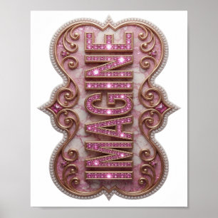 Clean Pink IMAGINE Print