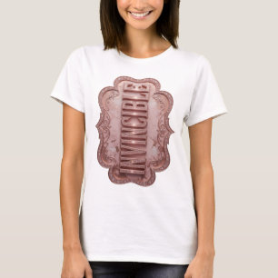 Clean Pink INVISIBLE Print T-Shirt