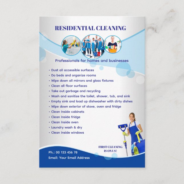 Clean Professional Editable Template  (Front)