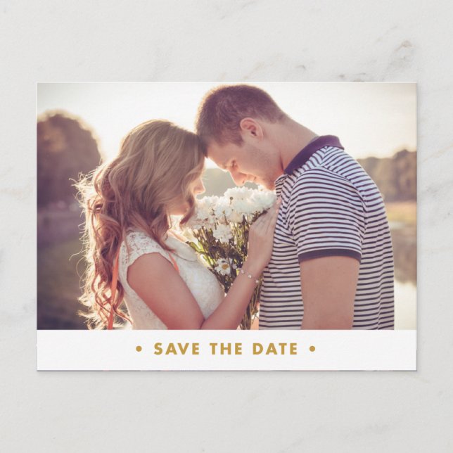 Clean | Save the Date Postcard (Front)
