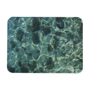 Clean Sea and Rocks, Crete, Greece Magnet