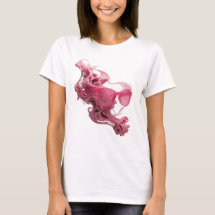 Clean Silver FLOATING GLASSES Graphic Design T-Shirt