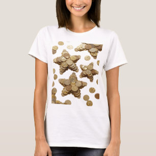 Clean Silver STARS BALLS SHAPES ARE NOT T-Shirt
