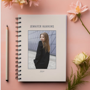 Clean Simple Business Women Photo  Planner