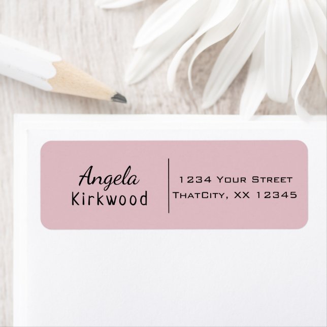 Clean Simple Minimal Informal Casual Blush Pink La (Insitu)