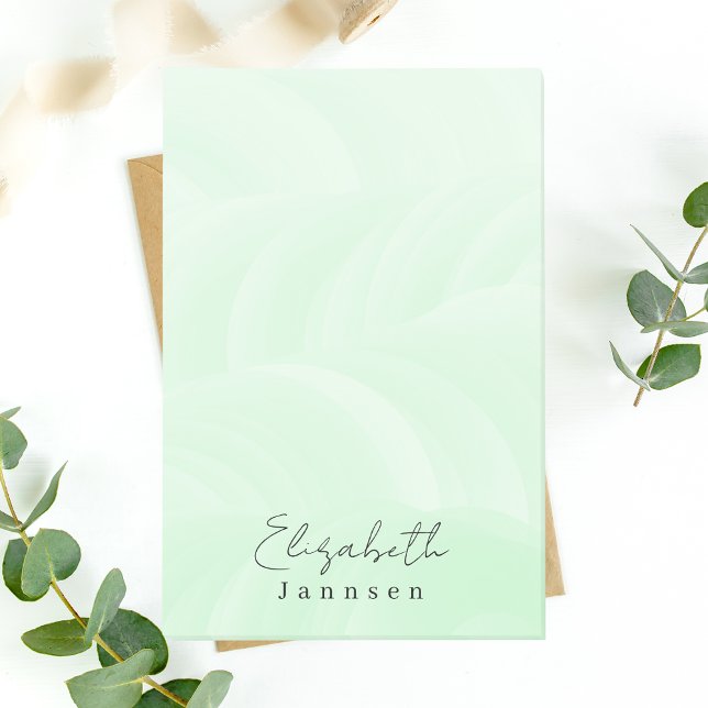 Clean Simple Minimal Mint Green Post-it Notes (Creator Uploaded)