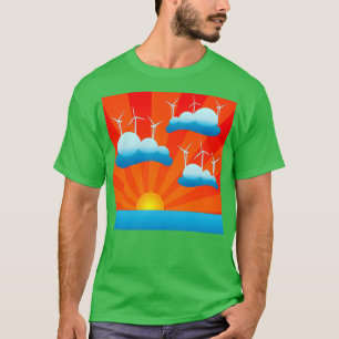 clean sustainable wind energy T-Shirt