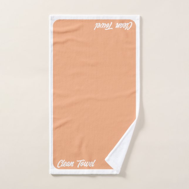 "Clean Towel" Kitchen Towel (Hand Towel)