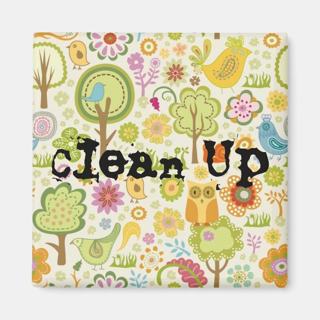 Clean Up Magnet (Front)