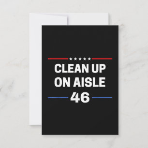 Clean Up On Aisle 46 Card