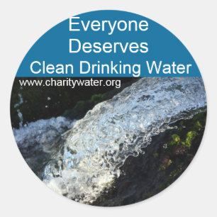 Clean Water stickers
