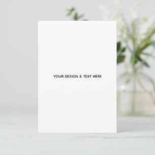 Clean White Minimalist Appreciation Card