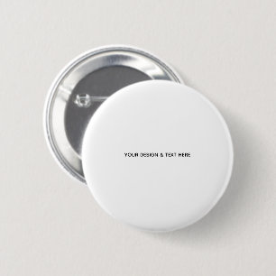 Clean White Minimalist Appreciation Card 6 Cm Round Badge