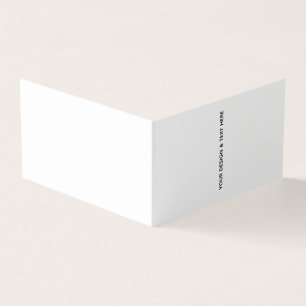 Clean White Minimalist Brother Birthday Card