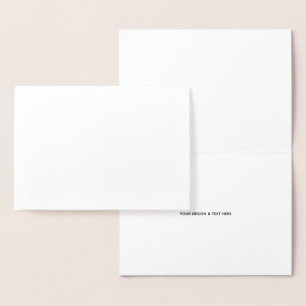 Clean White Minimalist Business Thank You Card