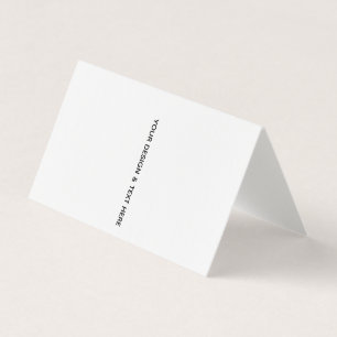 Clean White Minimalist Grandma Birthday Card