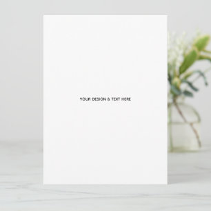Clean White Minimalist Nurse Thank You Card