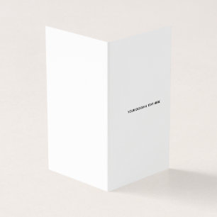 Clean White Minimalist Nurse Thank You Card