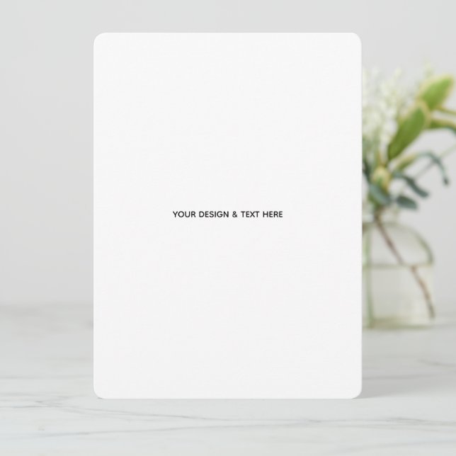Clean White Minimalist Pet Sympathy  (Standing Front)