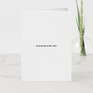 Clean White Minimalist Pet Sympathy Thank You Card