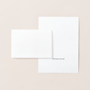 Clean White Minimalist Proposal Thank You Card