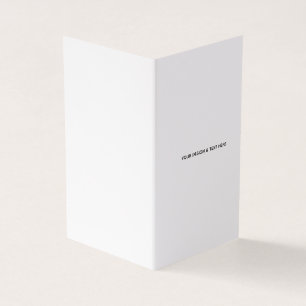 Clean White Minimalist Sister Birthday Card